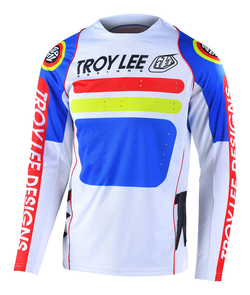 Jersey para niño Troy Lee Designs Sprint Drop In White